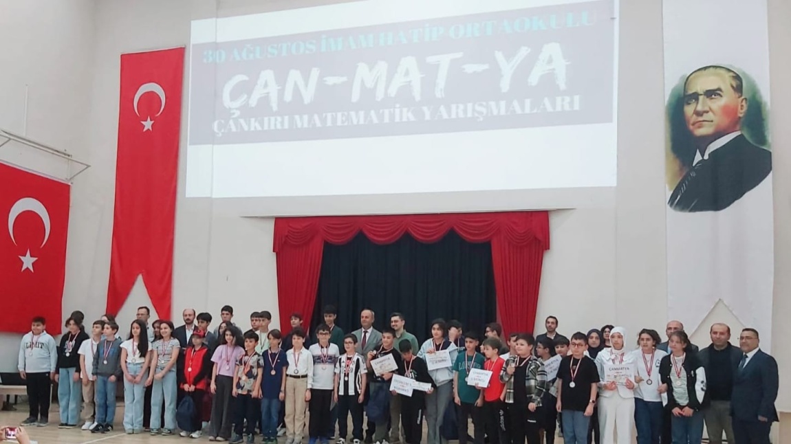 Çankırı Matematik Yarışmaları (ÇANMATYA) Ödülleri Sahiplerini Buldu